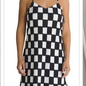 Vans Black and White Checkered Dress